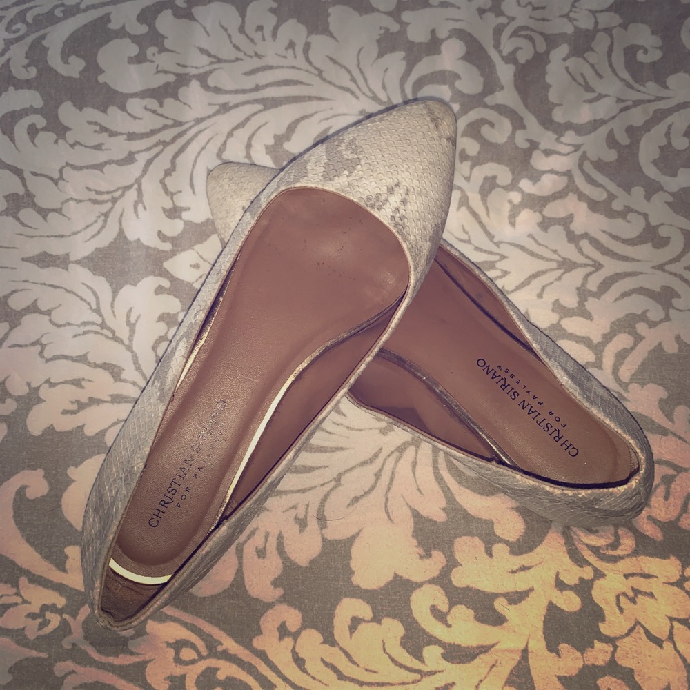 Snakeskin Flats